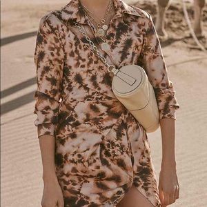 NANUSHKA PRINT LONG DRESS TIE DYE SMALL